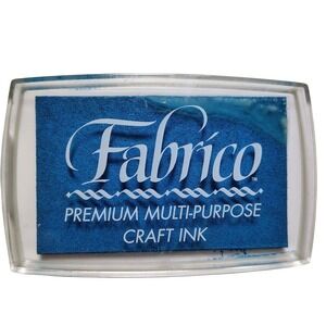 Fabrico Premium Multi Purpose Craft Ink #19 Cerulean Blue Acid Free Tsukineko‎